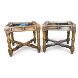 Thomasville Industries Pair of Side Tables