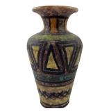 MCM Italian Earthenware Vase, 7" H