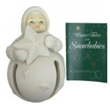 Department 56 Snowbabies Bisque Ornament, 4" H