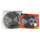 Black & Decker Circular Saw Blades, 10" and 7 1/4