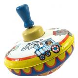 Ohio Art Vintage Tin Litho Circus Spinning Top