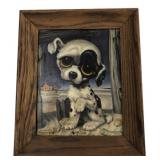 Winde Fine Prints Pity Puppy by Gia Framed Art