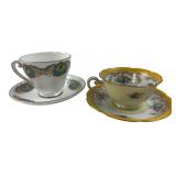 Royal Tara and Noritake Teacup and Saucer Sets