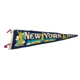 VTG New York City Felt Pennant