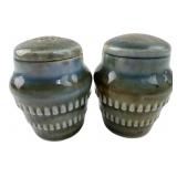 Pair of Ceramic Salt and Pepper Shakers
