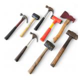 Assorted Craftsman and Rocket Hammer Collection