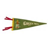 VTG Green Mountain Boys Felt Pennant 17"