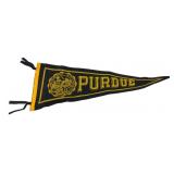 VTG Purdue University Felt Pennant