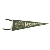 VTG Michigan State College Felt Pennant