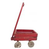 Vintage Style Wooden Toy Wagon