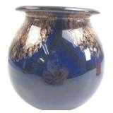 Dale Tiffany Art Glass Vase, 6" H