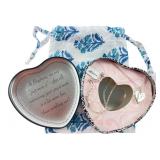 NWT Brighton Cascade Heart Necklace in Tin Box