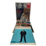 Mixed Lot of Two Vintage Look Magazines and Folio