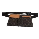 Louis Vuitton Monogram Canvas Belt Bag, 11" x 7"
