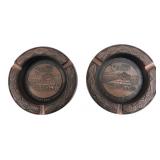 Winston Select Tobacco Promotional Ashtrays (Pair)