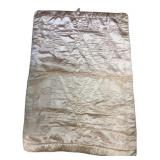 Barclay-Freitag Quilted Acetate Satin Blanket