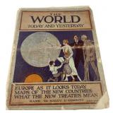 1919 Rand McNally The World Today and Yesterday