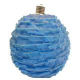 Blue Ribbon Shingle Sphere Light Fixture