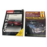 Chilton and Haynes Automotive Repair Manuals - For