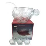 Indiana Glass Celebration 18-Piece Punch Set