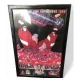 Costacos Sports Detroit Red Wings 1998 Cup Poster