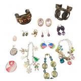 Mixed Lot of Assorted Fashion Jewelry