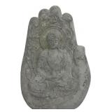 Concrete Seated Buddha Relief Carving