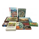 VTG Assorted 8 Vintage Puzzle Lot