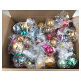 Assorted Vintage Glass Christmas Ornaments