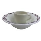 Corning Milk Glass Bowl and Cup Set