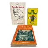 Mixed Lot of 3 Vintage Books: Health, Jokes, Garde