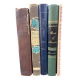 Mixed Lot of Five Vintage Books