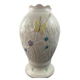 Belleek Summer Garden Hurricane Lamp