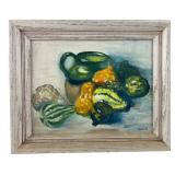 Sali Still Life Oil Painting on Canvas Panel 11x14