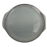 Universal Potteries Ballerina Mist Platter, 12 in.