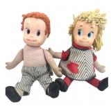 VTG Mattel Matty Mattel and Belle Talking Dolls