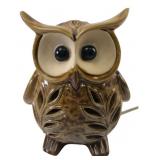VTG Jennings Bros Ceramic Owl Lamp