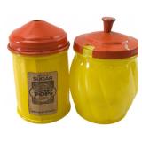 VTG Gemco Sugar Shaker and Medco Condiment Jar