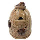 VTG Ceramic Beehive Honey Pot