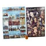 Irish Literature Themed Foam Board Posters - Set o