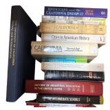 Mixed Lot of California and Education History Book