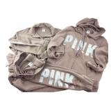 PINK Three-Piece Jogging Set and Pullover