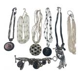 Assorted Costume Jewelry Necklace and Bracelet Lot