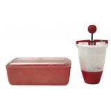 Lustro-ware Refrigerator Dish and Vintage Kitchen