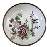 Deane Taylor Japanese Porcelain Peony Dish