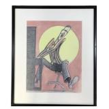 Signed Mixed Media Artwork 'Toe Tappin'