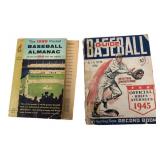 1945 & 1956 Vintage Baseball Books - Almanac and G