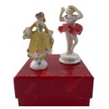 Pair of Vintage Porcelain Figurines