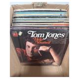 Box Lot of Assorted Vinyl Records