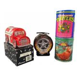 Assorted Collectible Tin Containers